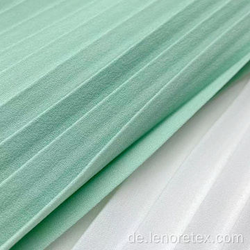 Polyester 75d gewebtes Georgette-Moss-Crêpe-plissiertes Gewebe